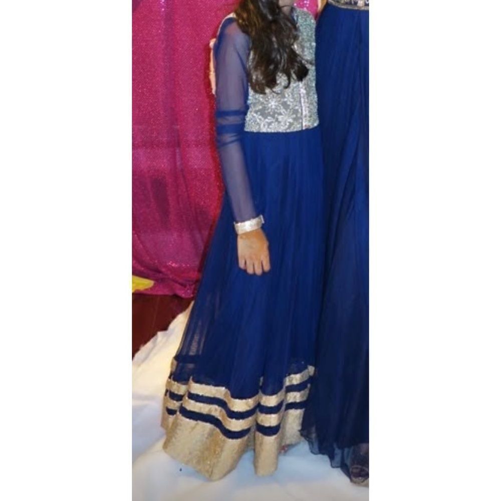 Indian long floor length kids Anarkali salwar suit